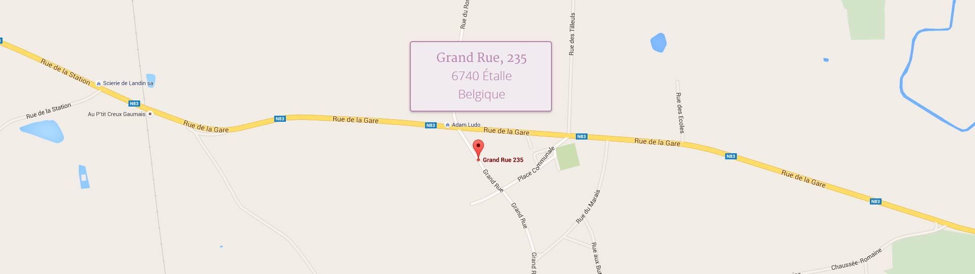 Nous situer sur Google Maps